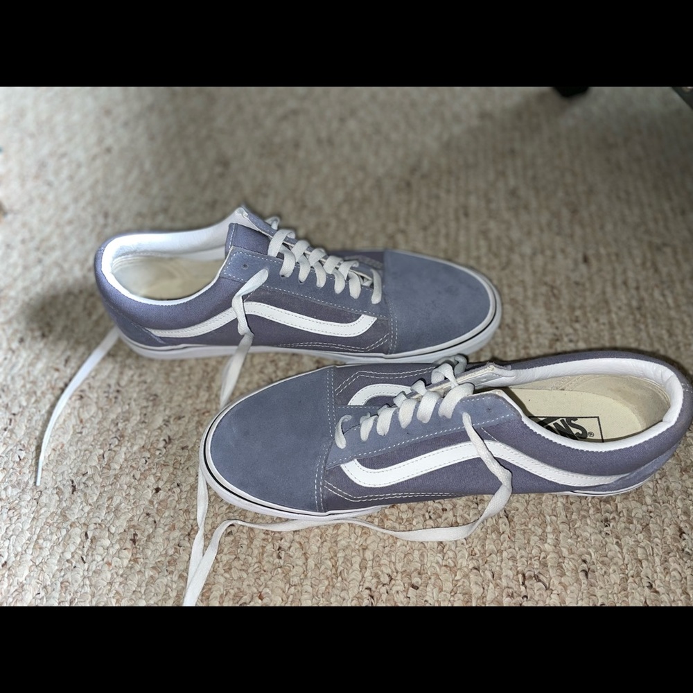 Vans Men's Old Skool - Blue Granite / True White - Size 12